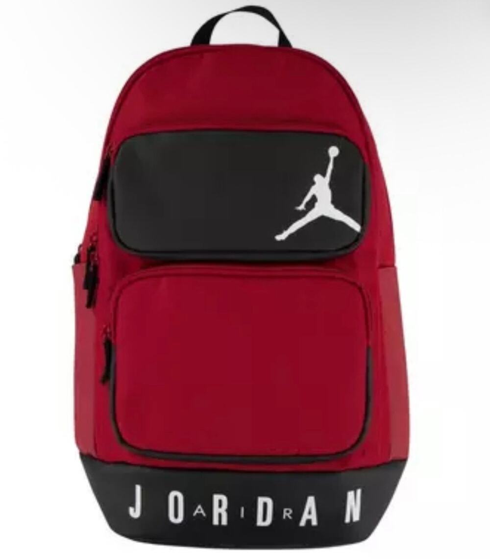 NWOT Jordan Essentials Backpack 28.75L (28L) – Red/Black – Style MA0923-H24